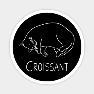 Croissant (white) Magnet